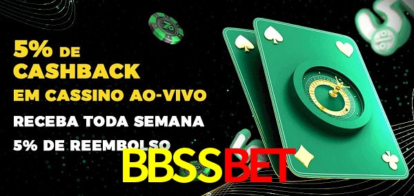Promoções do cassino ao Vivo BBSSBET